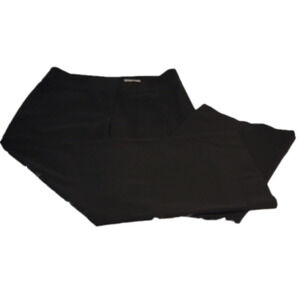 H&m black flare dress pants size 10